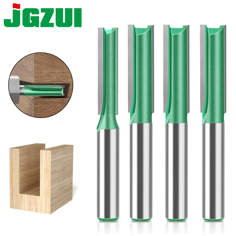 Woodworking Router Templates - 3mm-20mm Diametro 8mm Gambo Punta Diritta