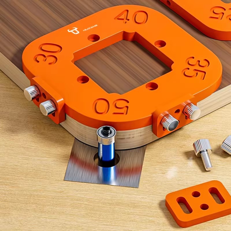 Woodworking Router Templates - Modelli di raggio angolare per router