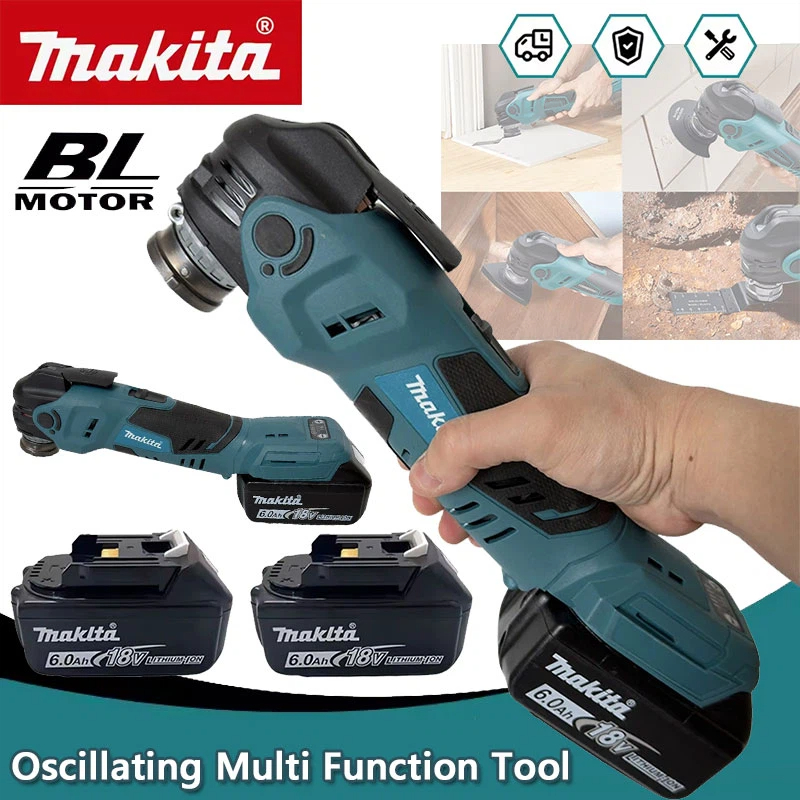 Woodworking Basic Tools - Utensile Multifunzione Oscillante Senza Spazzole Makita,