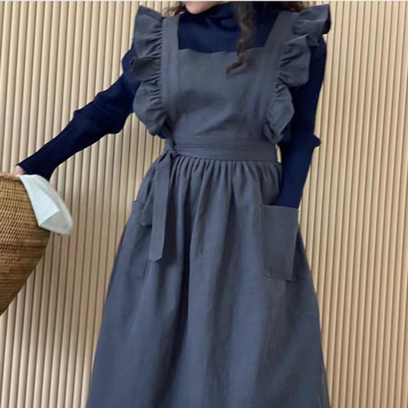 Woodworking Apron - Grembiule in cotone stile Palazzo Francese