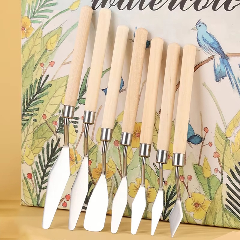 Drawknife Blade - Set di 7 Coltelli per Pittura