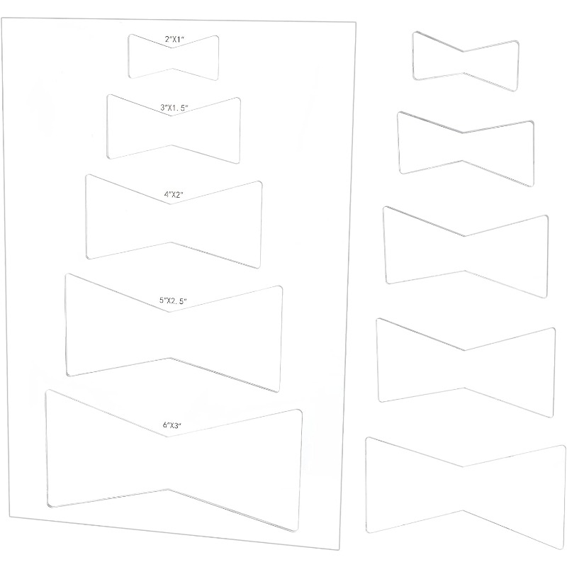 Woodworking Router Templates - 1 pz Set di modelli con