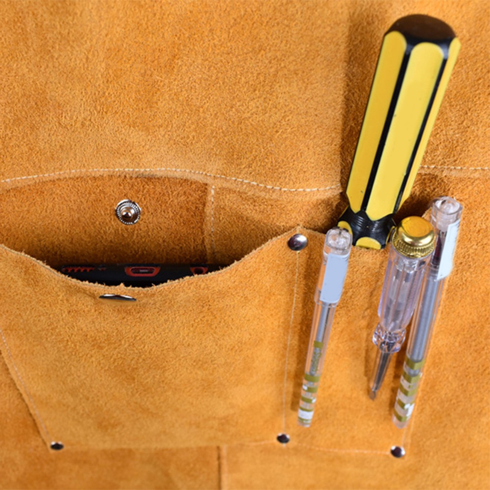 Woodworking Apron - Grembiule da saldatura in pelle di
