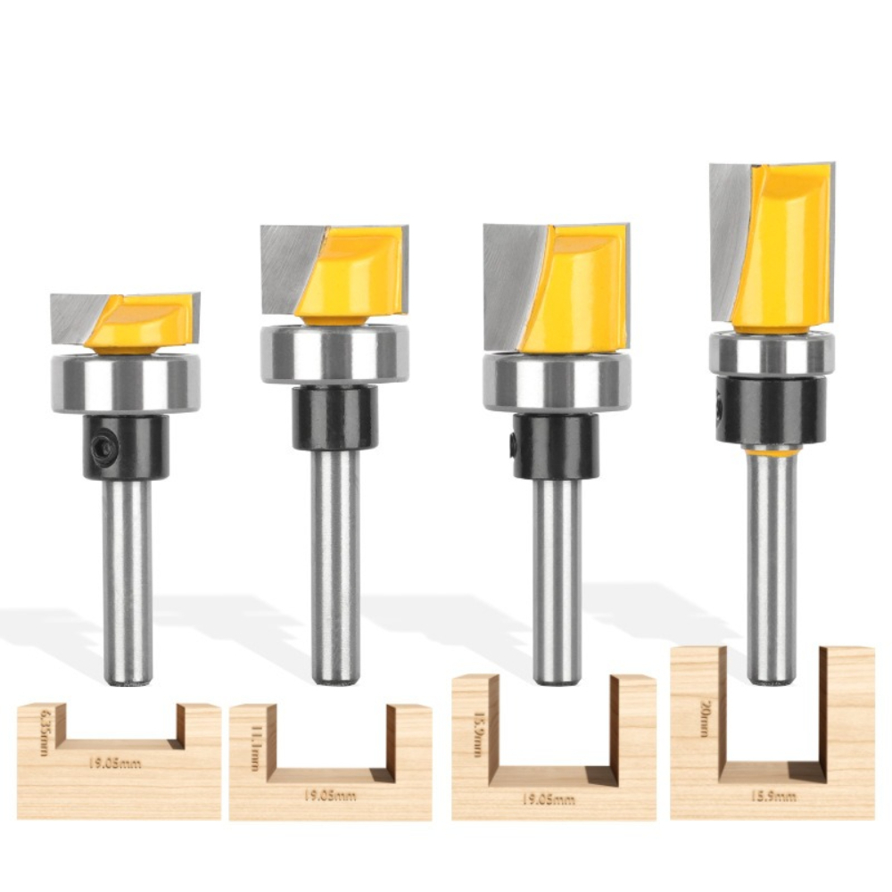 Fresa a filo con cuscinetto e  - Woodworking Router Templates recensione e prezzo