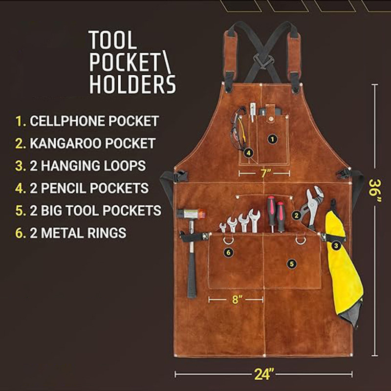 Grembiule ignifugo e impermeab - Woodworking Apron recensione e prezzo