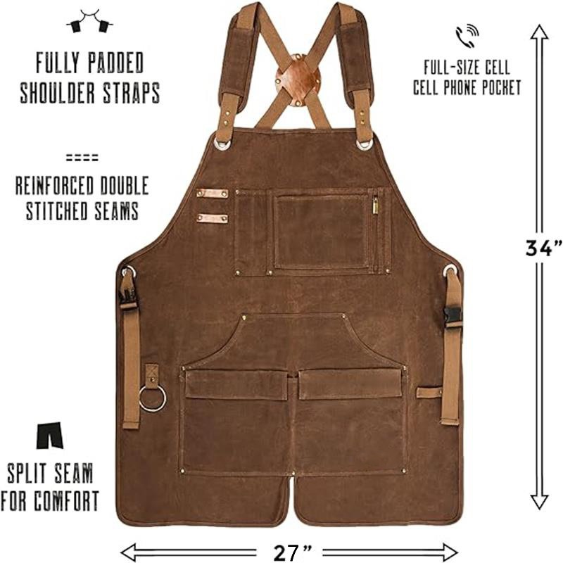 Grembiule in tela cerata pesan - Woodworking Apron recensione e prezzo