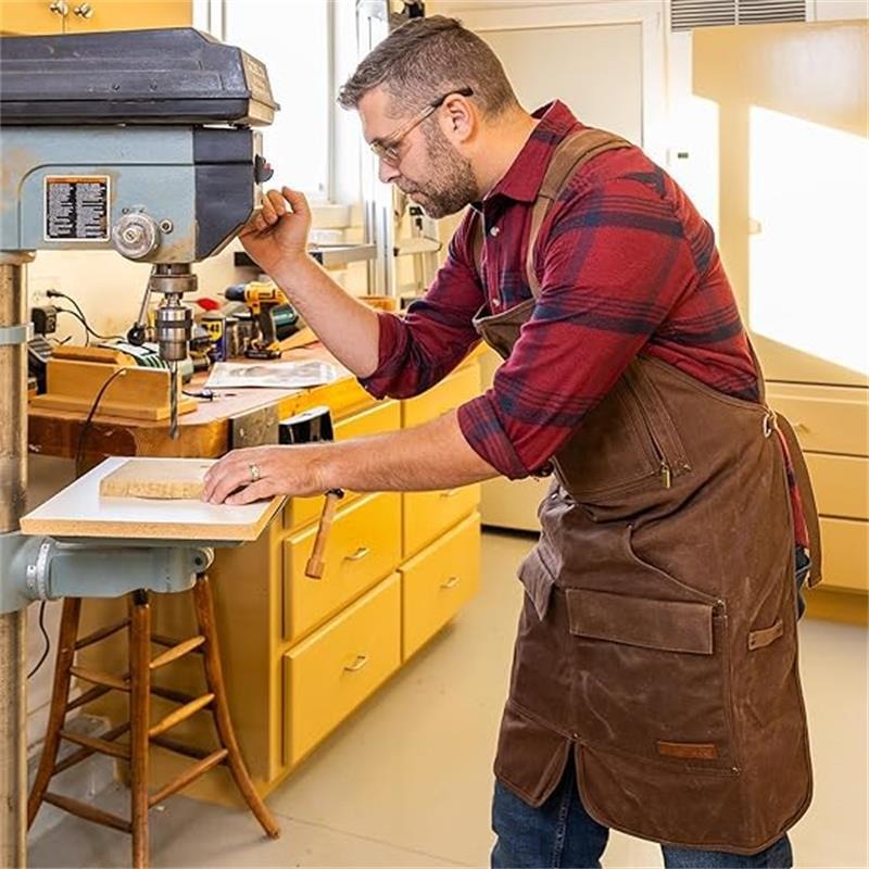 Grembiule in tela cerata pesan - Woodworking Apron recensione e prezzo