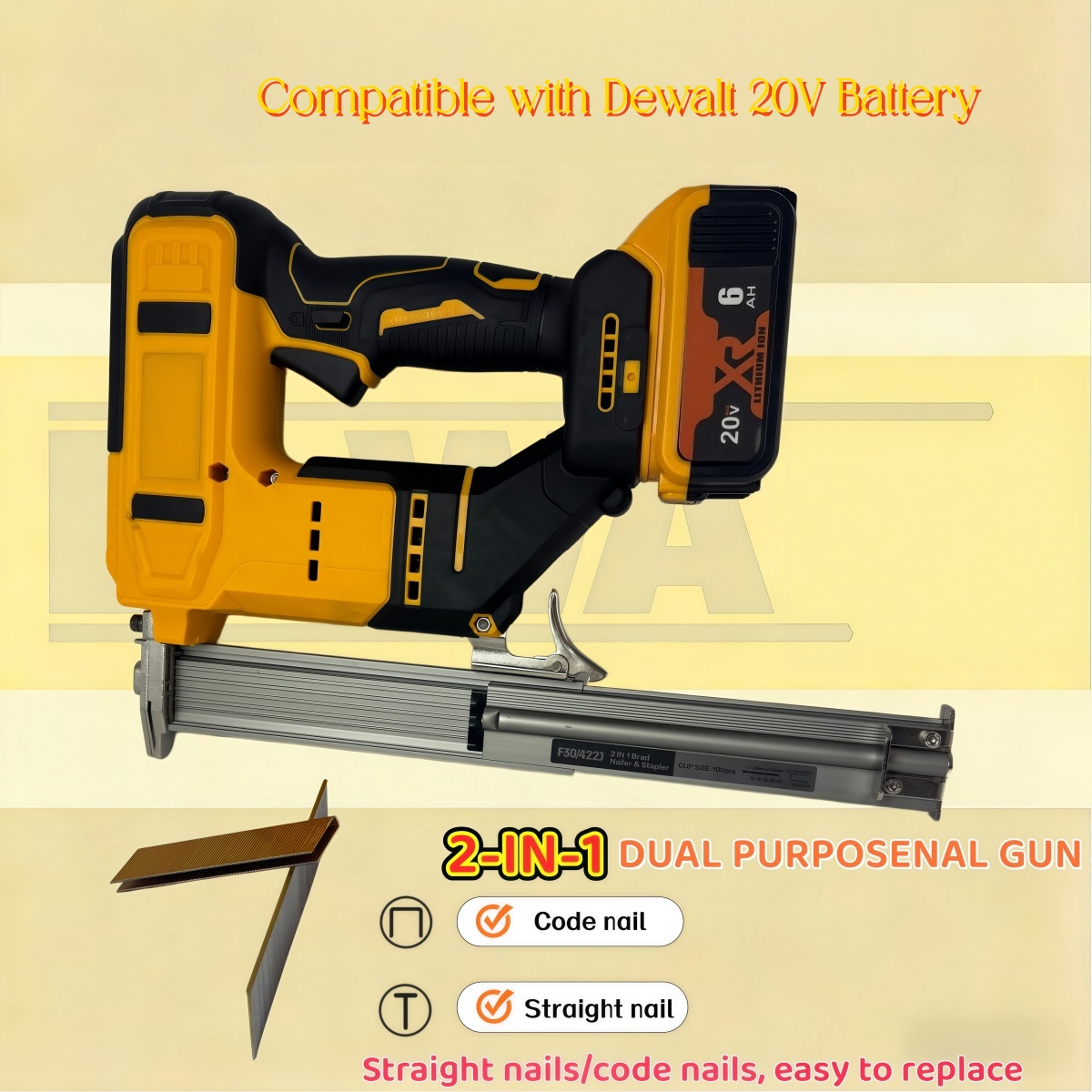 Chiodatrice a Batteria Brushle - Woodworking Nail Gun recensione e prezzo