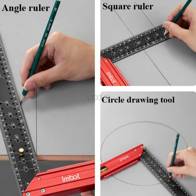 1pc Righello quadrato di posiz - Woodworking Classes recensione e prezzo