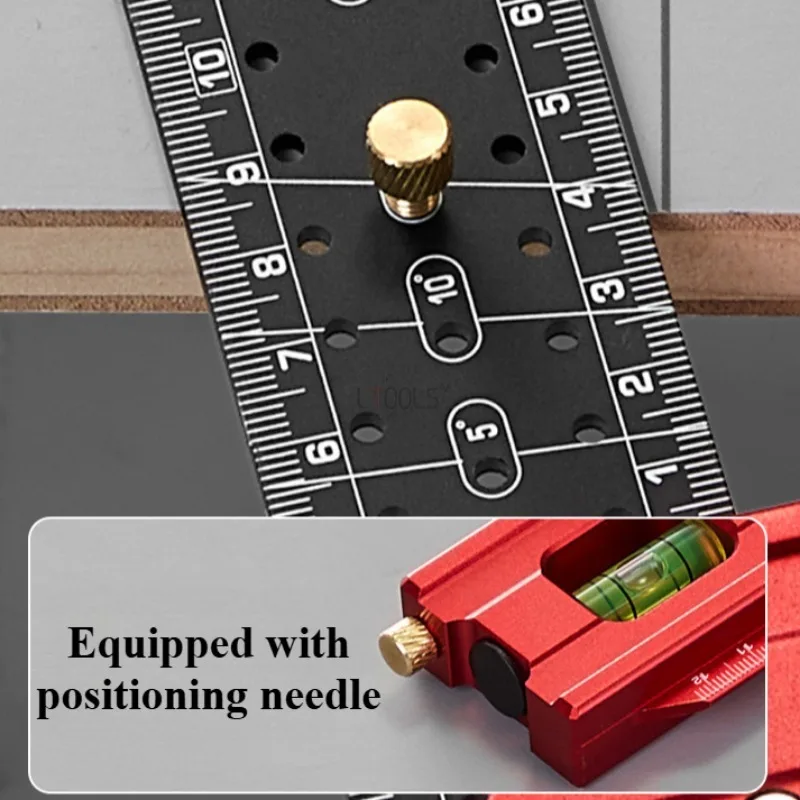 1pc Righello quadrato di posiz - Woodworking Classes recensione e prezzo