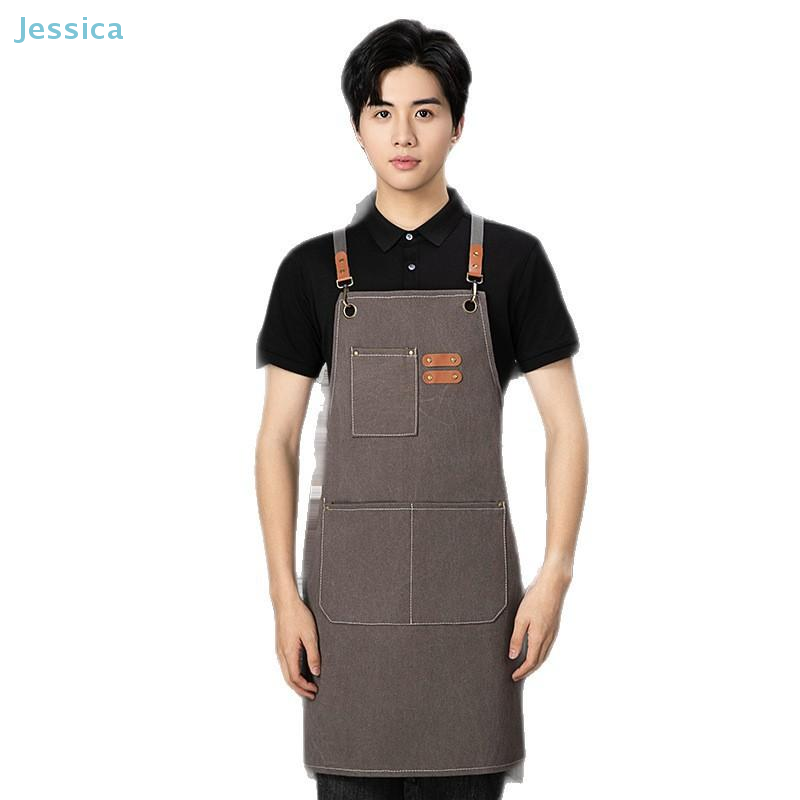 ♥ Grembiule in denim nero con  - Woodworking Apron recensione e prezzo