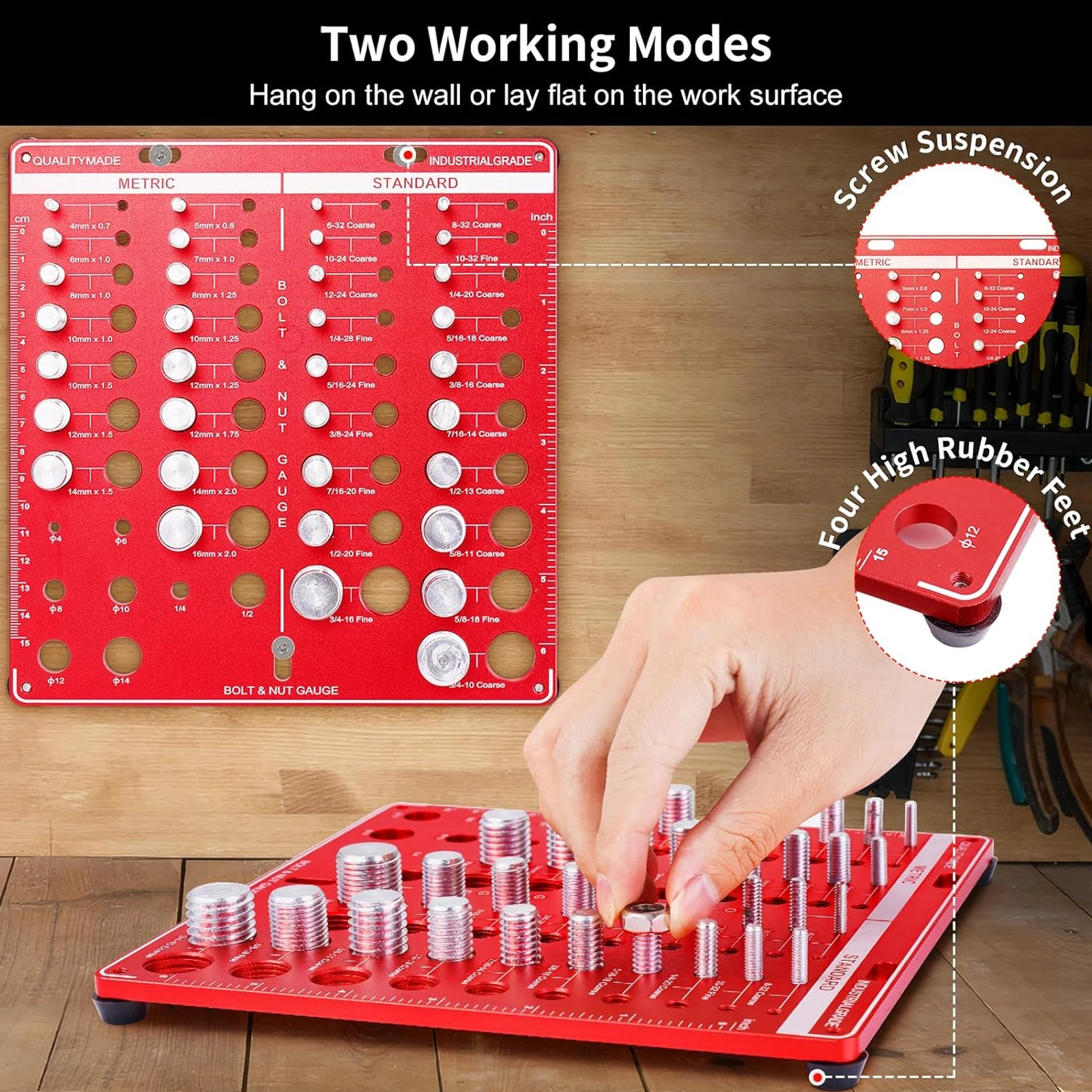 Set di calibri per filetti di  - Woodworking Basic Tools recensione e prezzo