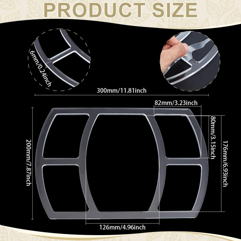 Modello per router con vassoio - Woodworking Router Templates recensione e prezzo