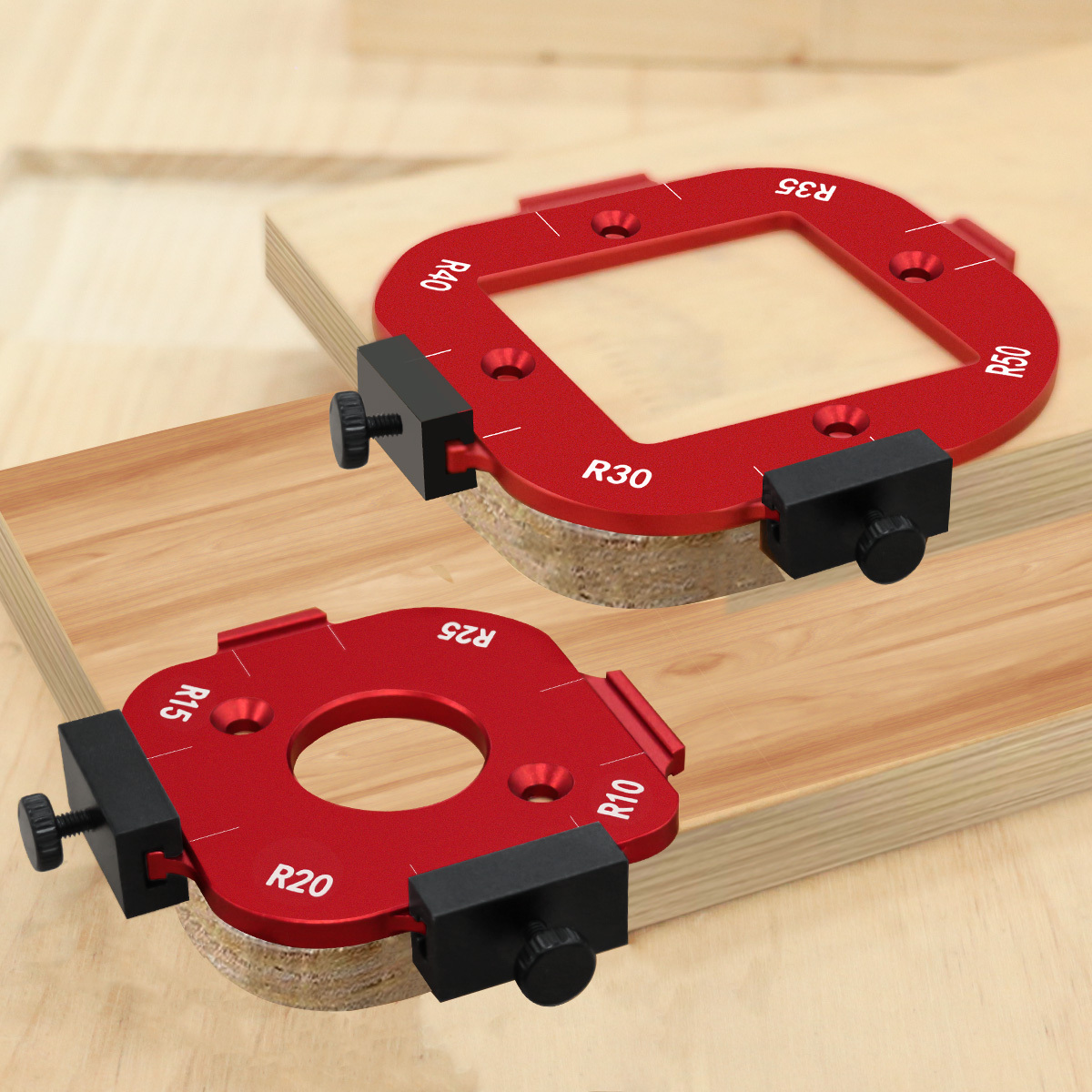 Set di sagome per raggio d'arc - Woodworking Router Templates recensione e prezzo