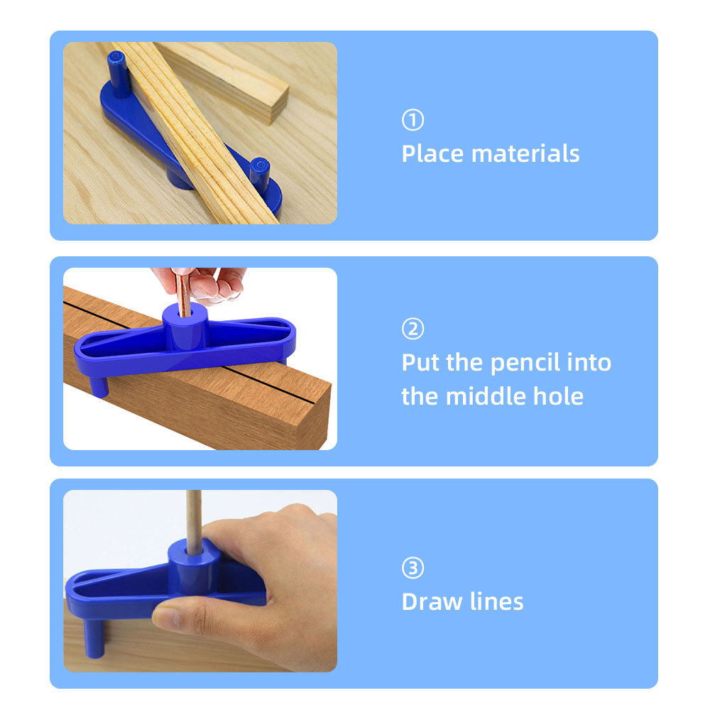 Center Finder - Center Scriber - Woodworking Classes recensione e prezzo