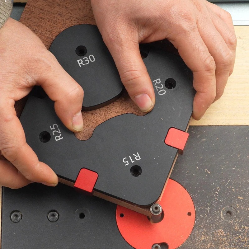 R15/R20/R25/R30/R35/R40/R45/R5 - Woodworking Router Templates recensione e prezzo