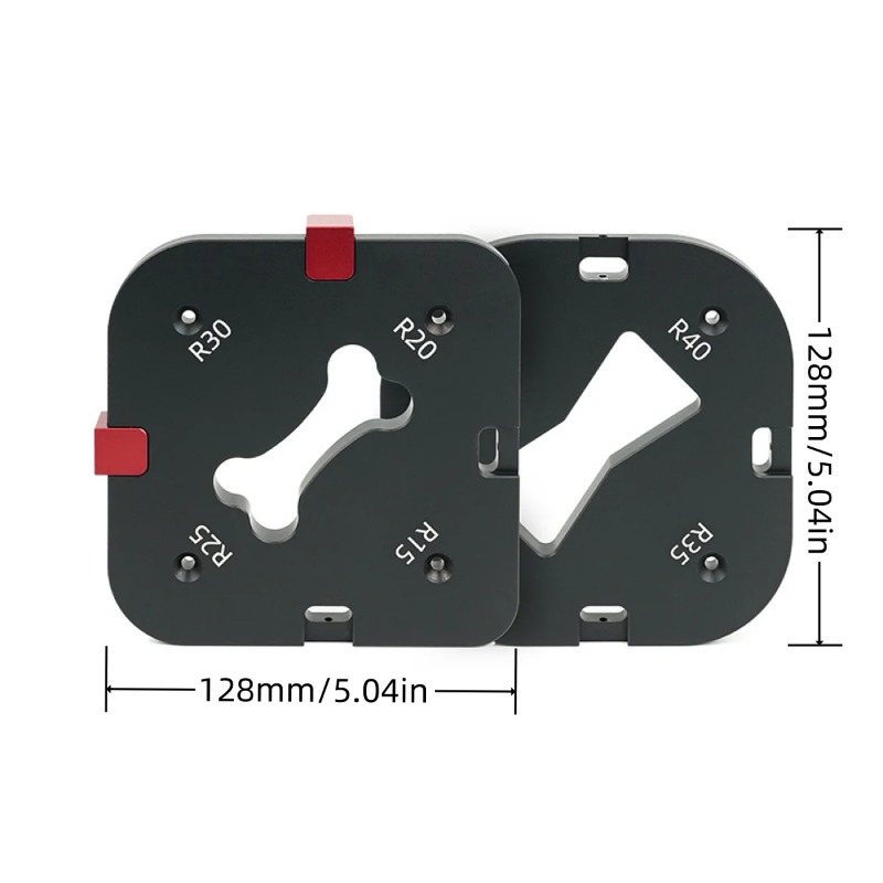 R15/R20/R25/R30/R35/R40/R45/R5 - Woodworking Router Templates recensione e prezzo
