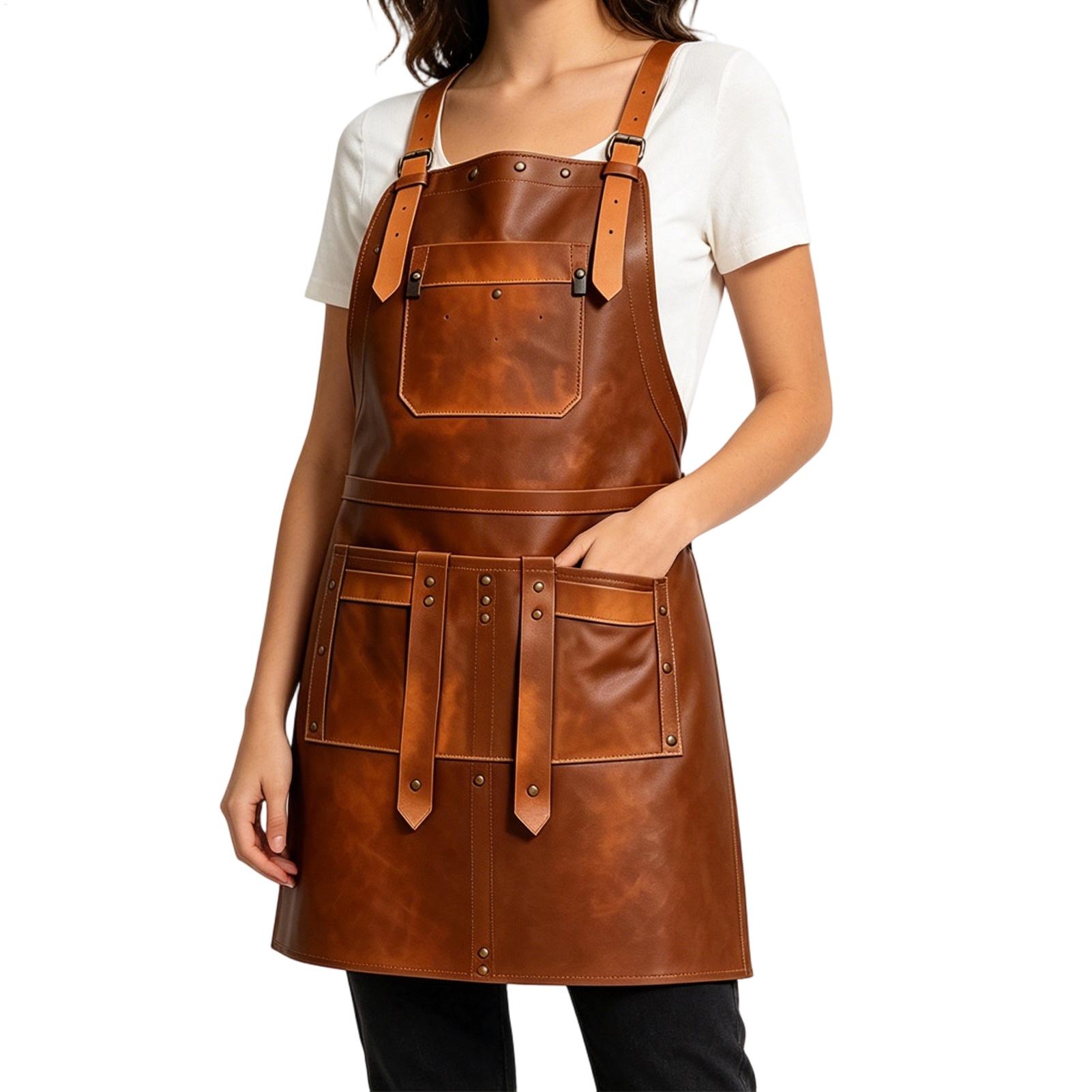 Grembiule in Pelle con Tasche  - Woodworking Apron recensione e prezzo