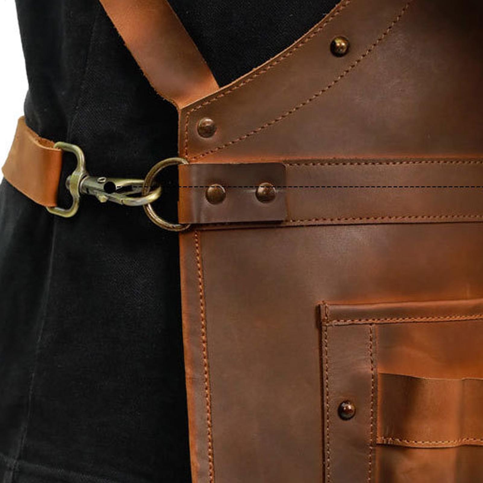 Grembiule in Pelle con Tasche  - Woodworking Apron recensione e prezzo