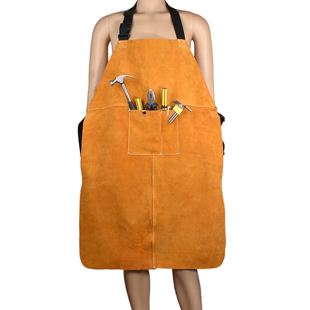 Grembiule da saldatura in pell - Woodworking Apron recensione e prezzo