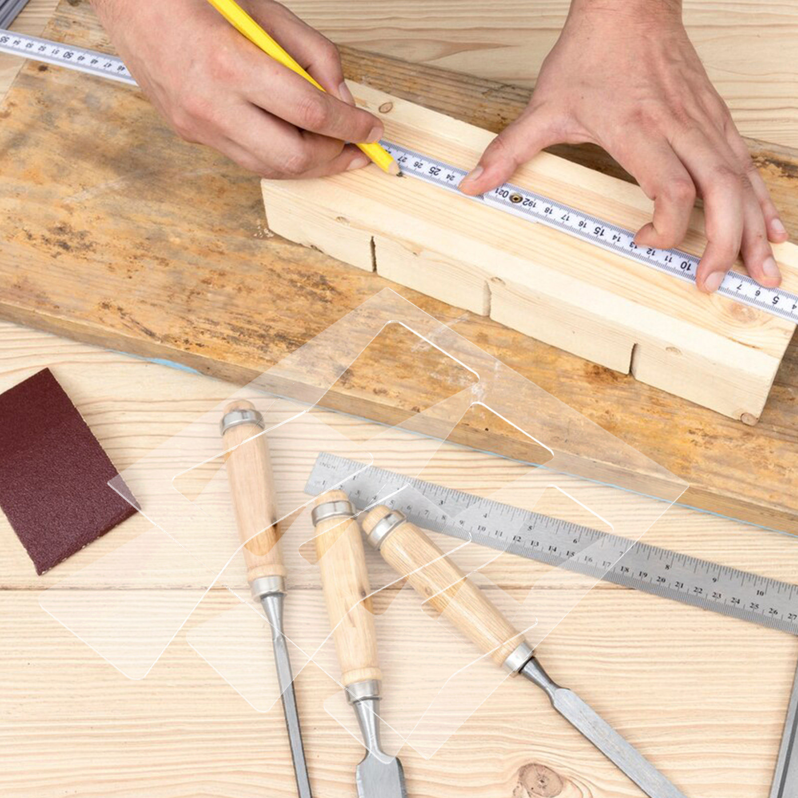 Set di 2 modelli in acrilico p - Woodworking Router Templates recensione e prezzo