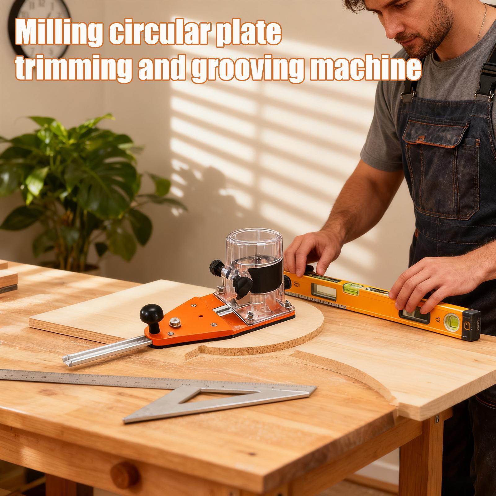 Router Circle Cutting Jig Guid - Woodworking Router Templates recensione e prezzo